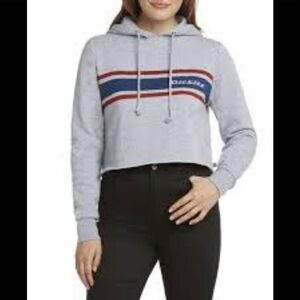 Dickies grey sweatshirt crop hoodie size medium